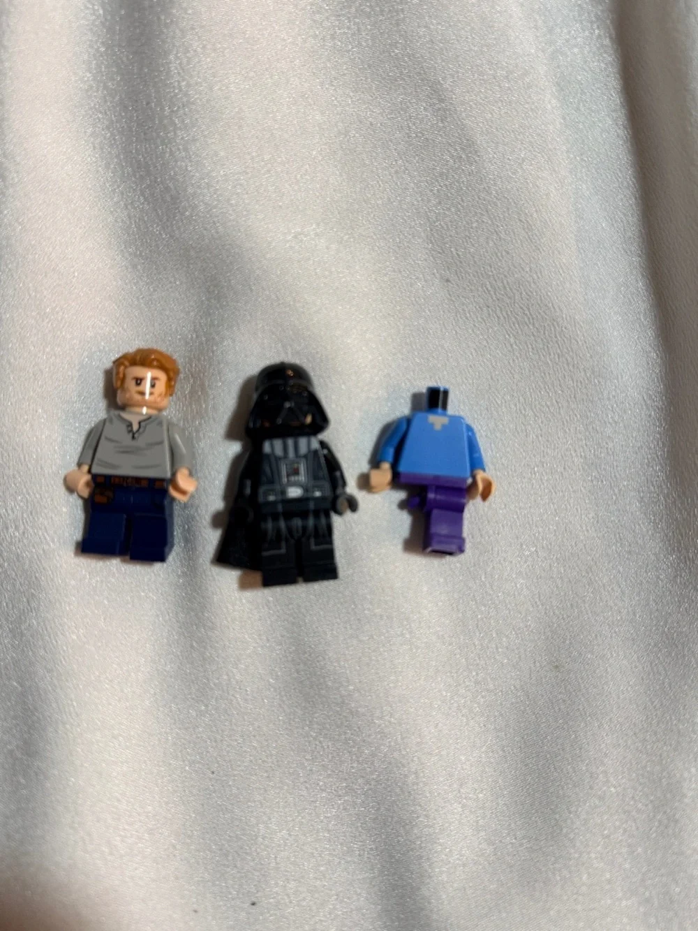 Lot of 3 Mini Figures Darth Vader & Mixed Characters